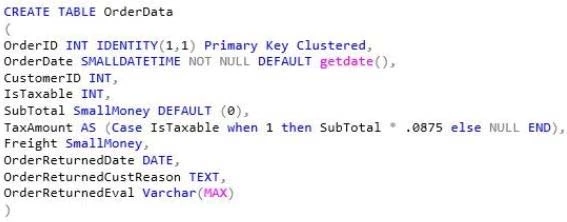 Exam 70-465: Question 4 - Image 1