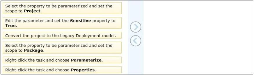 Exam 70-463: Question 7 - Image 1