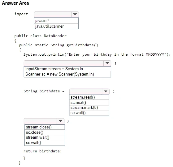 Exam 98-388: Question 7 - Image 1
