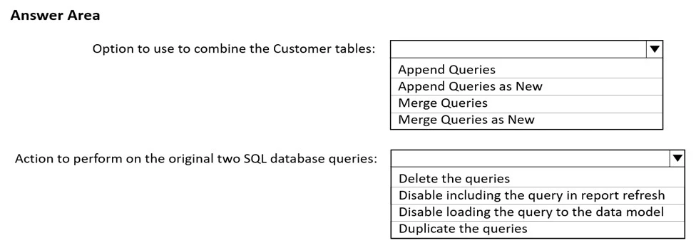 Exam PL-300: Question 5 - Image 1