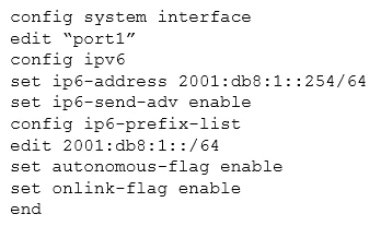Exam NSE4-5.4: Question 1 - Image 1