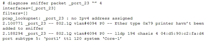 Exam NSE6_FSW-7.2: Question 6 - Image 1