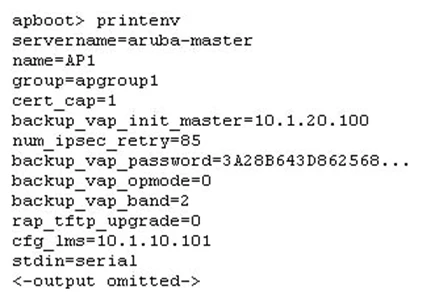 Exam HPE6-A71: Question 3 - Image 1