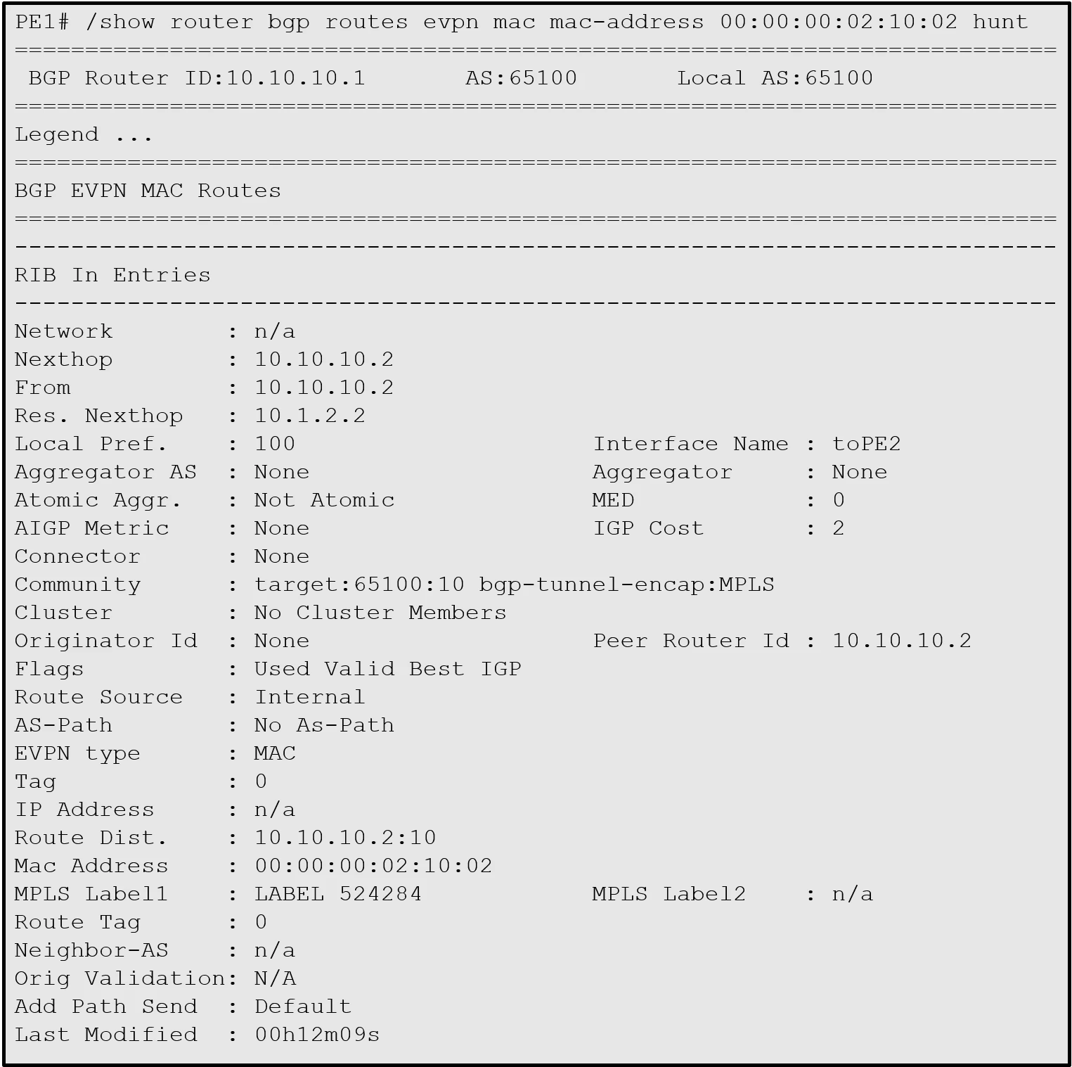 Exam 4A0-115: Question 10 - Image 1