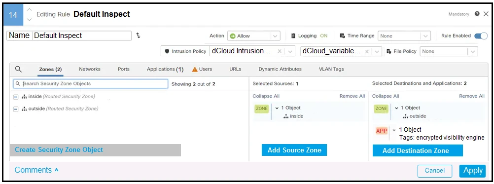 Exam 300-745: Question 7 - Image 1