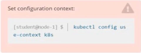 Exam CKA: Question 10 - Image 1