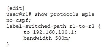 Exam JN0-362: Question 5 - Image 1
