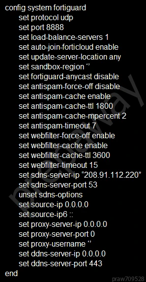 Exam NSE7_EFW-6.4: Question 9 - Image 1