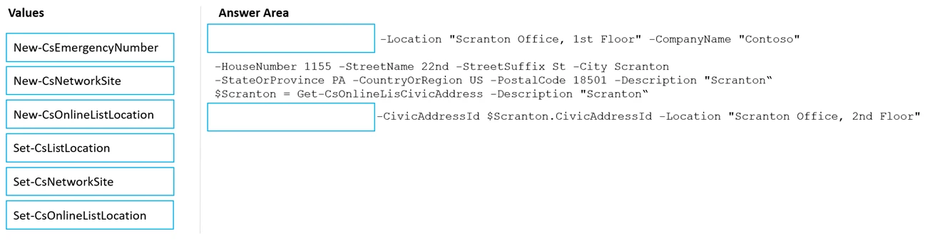 Exam MS-721: Question 10 - Image 1