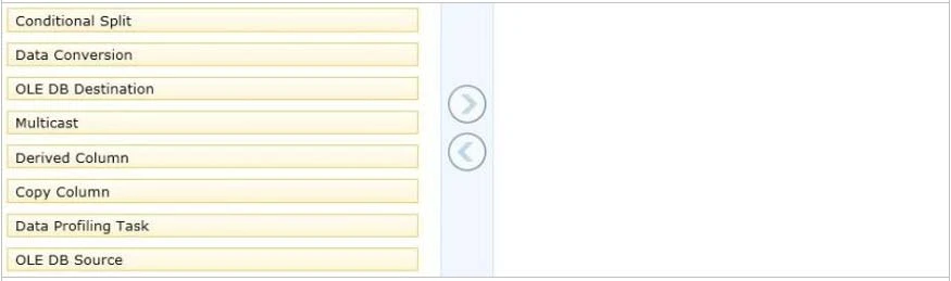 Exam 70-467: Question 10 - Image 1