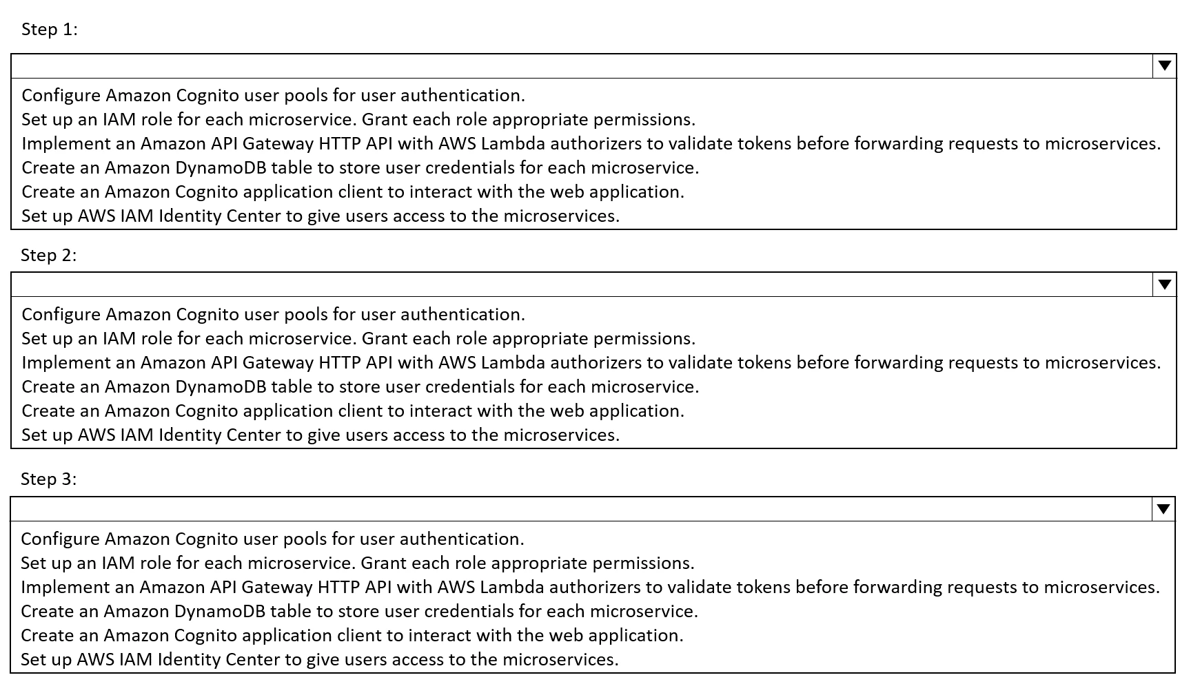 Exam AWS Certified Security - Specialty SCS-C03: Image 1