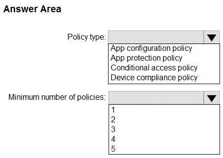 Exam MD-102: Question 8 - Image 2