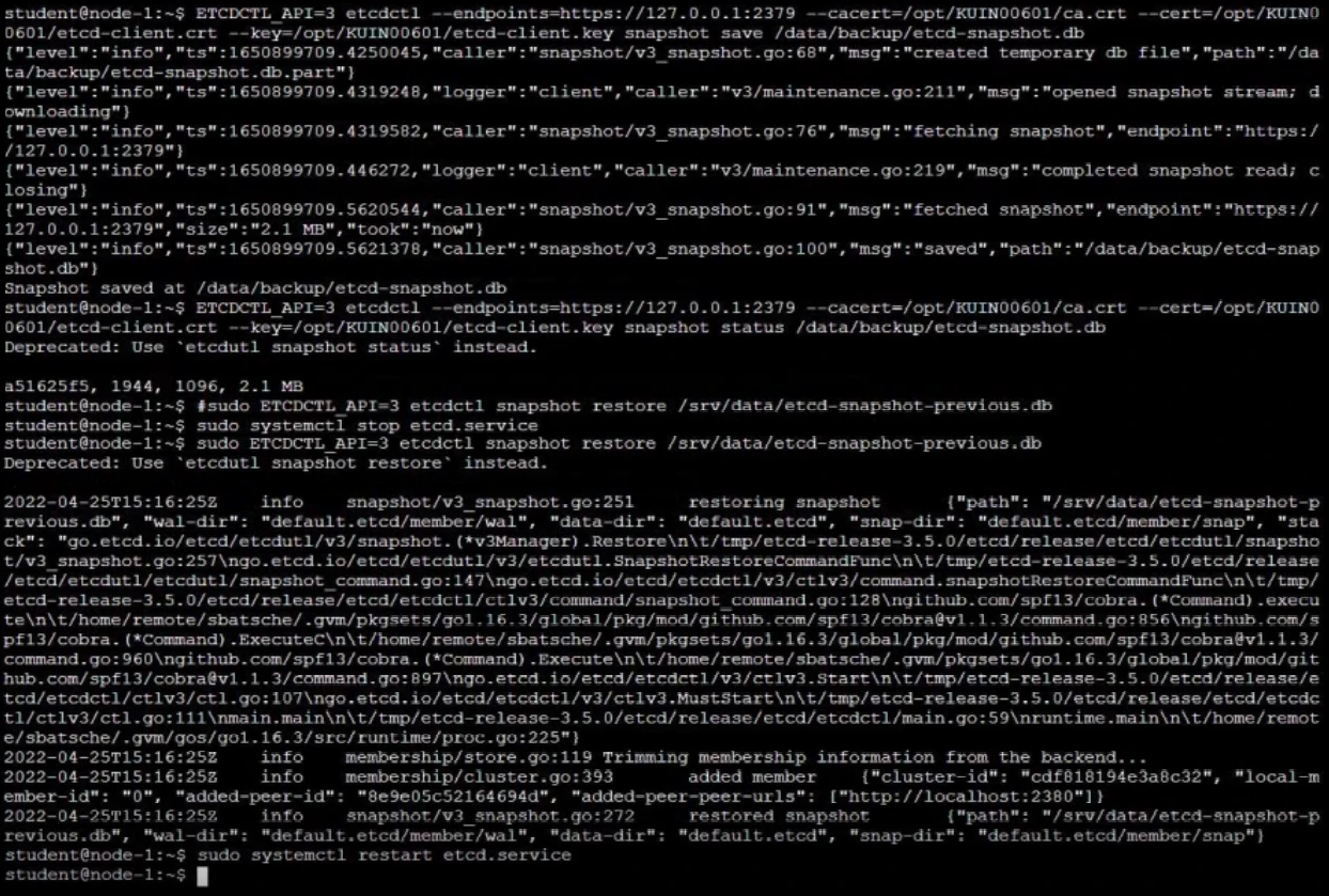 Exam CKA: Question 4 - Image 4