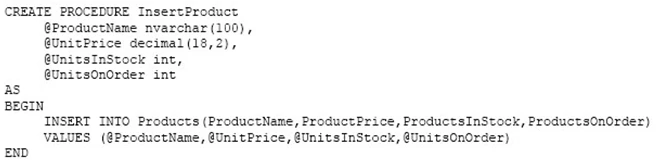 Exam 70-761: Question 1 - Image 2