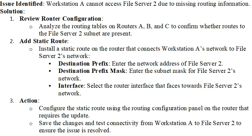 Exam N10-009: Question 3 - Image 11