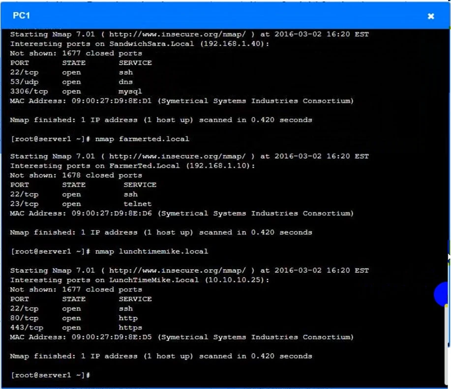Exam CS0-002: Question 6 - Image 5