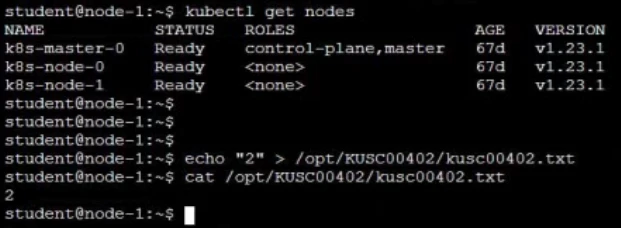 Exam CKA: Question 9 - Image 2