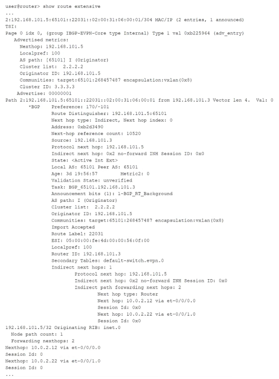 Exam JN0-664: Question 6 - Image 1