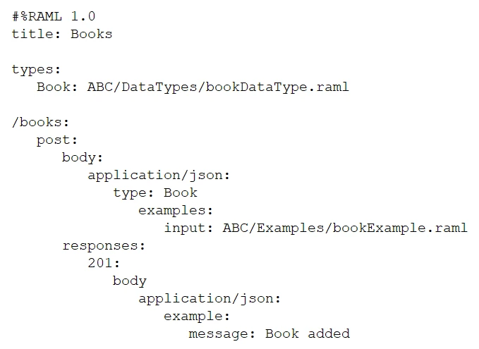 Exam Certified MuleSoft Developer I: Question 5 - Image 2