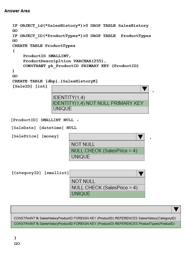 Exam 70-762: Question 10 - Image 3