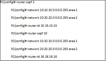 Exam 300-320: Question 9 - Image 1