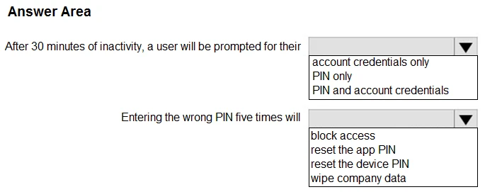 Exam MD-102: Question 5 - Image 2