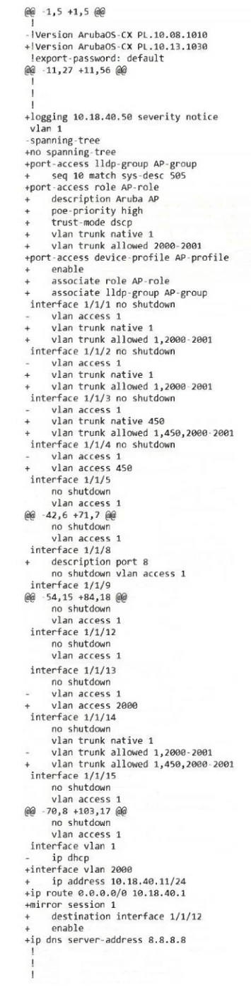 Exam HPE7-A08: Image 1