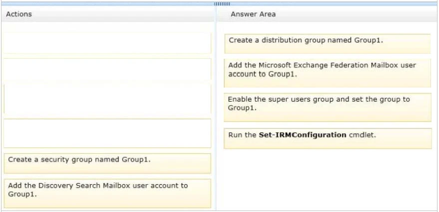 Exam 70-342: Question 1 - Image 2