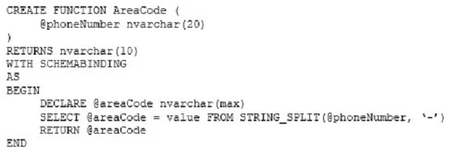 Exam 70-761: Question 9 - Image 4