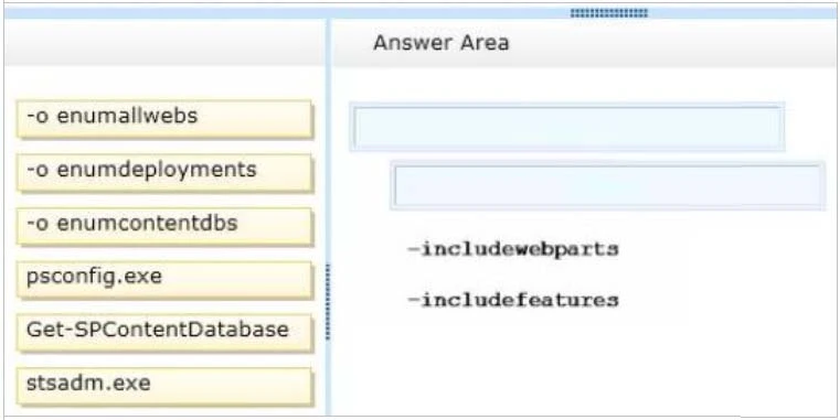 Exam 70-332: Question 6 - Image 1