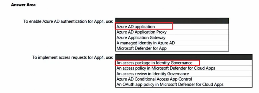 Exam SC-100: Question 9 - Image 2