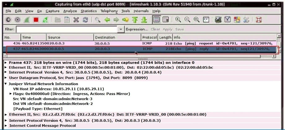 Exam JN0-412: Question 1 - Image 1