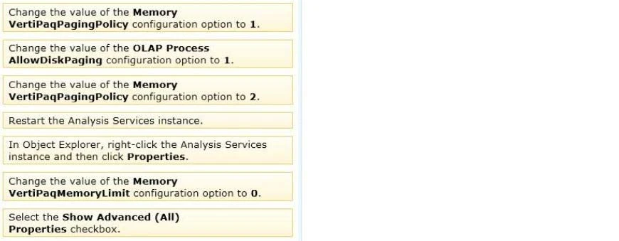 Exam 70-466: Question 10 - Image 1