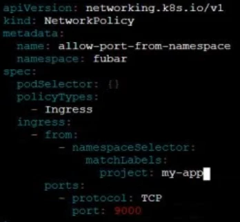 Exam CKA: Question 5 - Image 3
