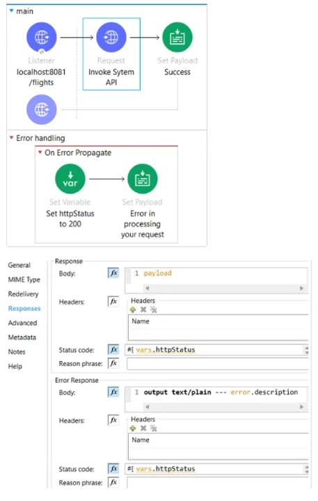 Exam Certified MuleSoft Developer II: Question 9 - Image 1