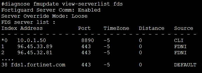 Exam NSE5_FMG-6.0: Question 5 - Image 1