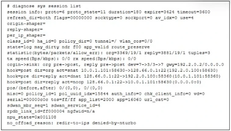 Exam FCSS_SDW_AR-7.6: Question 7 - Image 1