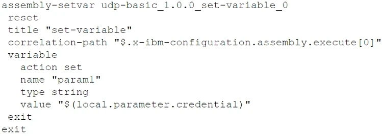 Exam C1000-138: Question 6 - Image 1