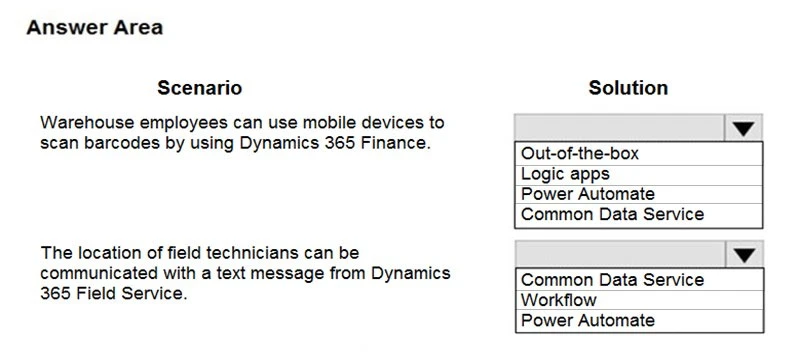 Exam PL-400: Question 6 - Image 1