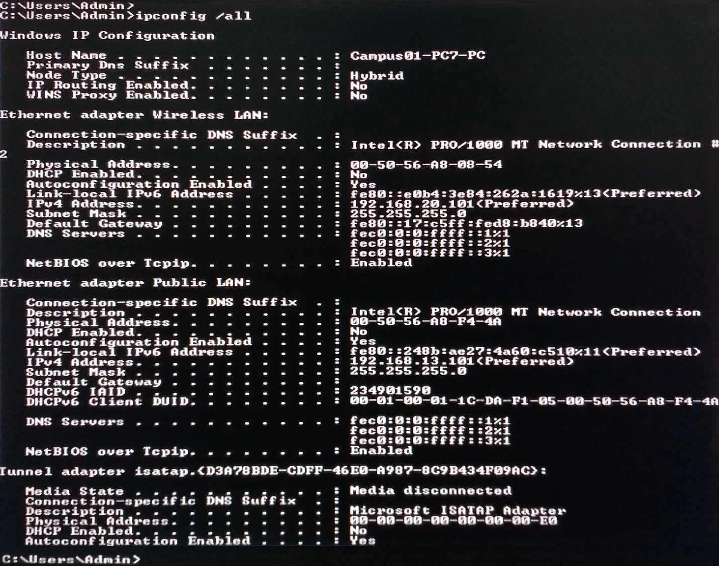 Exam DNDNS-200: Question 1 - Image 1