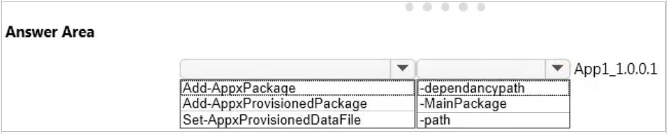 Exam 70-697: Question 3 - Image 1
