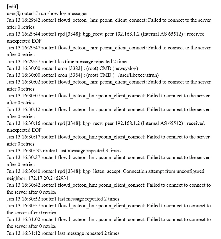 Exam JN0-647: Question 4 - Image 3