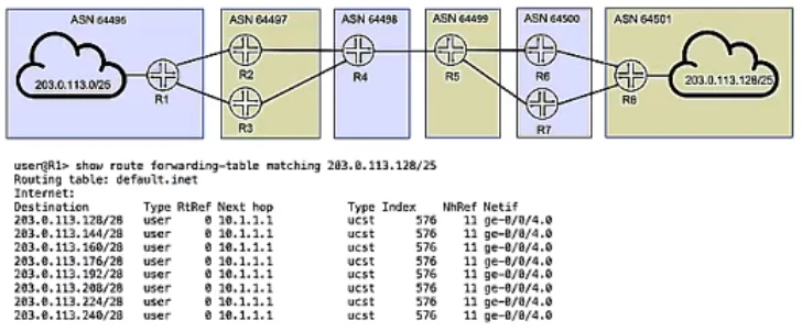 Exam JN0-664: Question 2 - Image 1