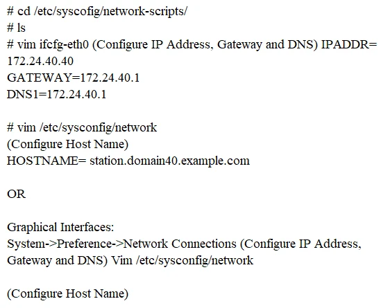 Exam EX200: Question 1 - Image 1