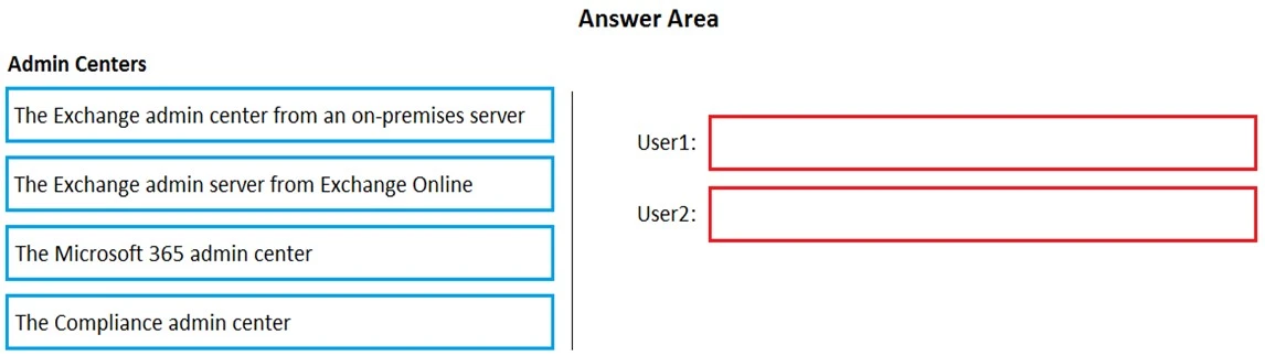 Exam MS-201: Question 4 - Image 2