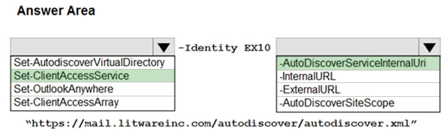 Exam MS-200: Question 9 - Image 2