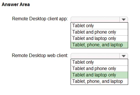 Exam AZ-140: Question 4 - Image 3