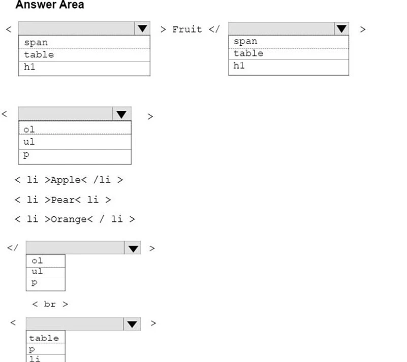 Exam 98-383: Question 5 - Image 2
