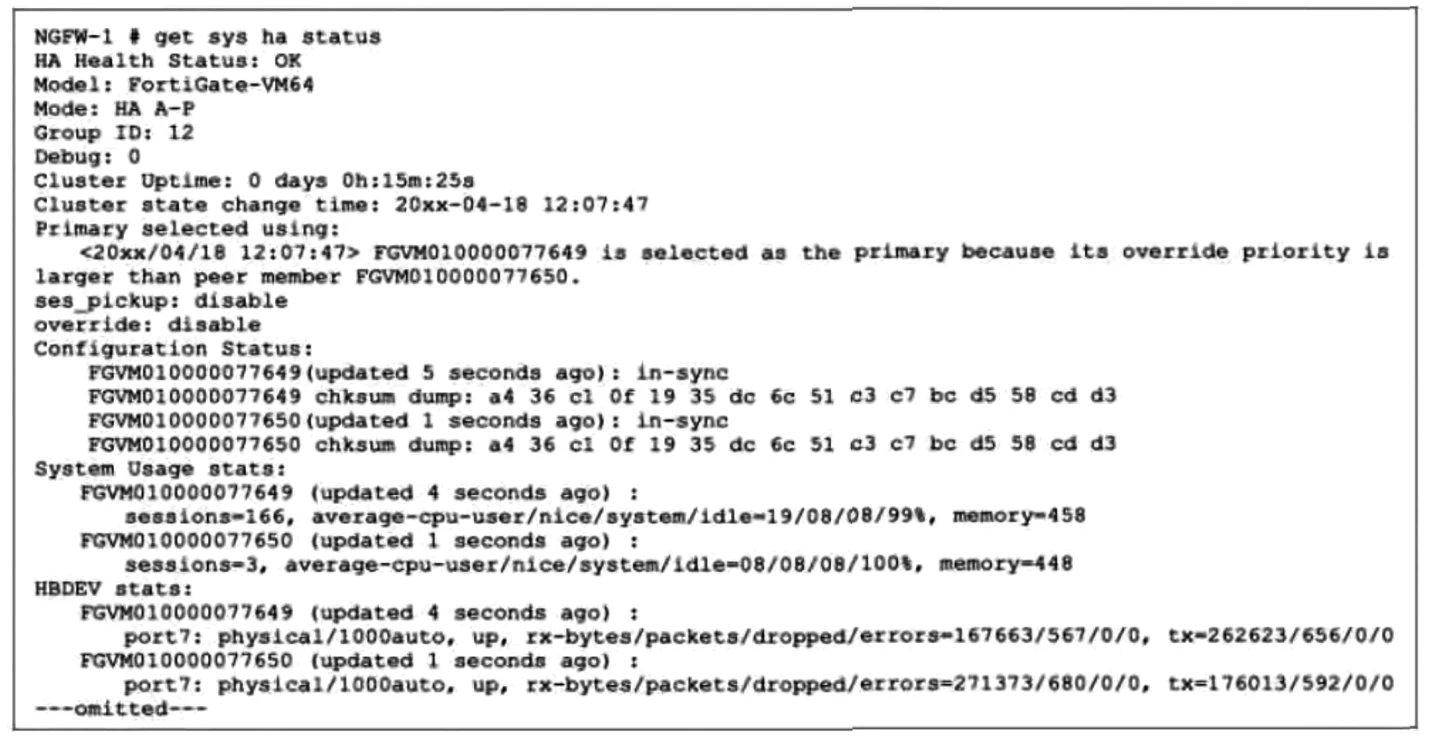Exam FCSS_NST_SE-7.6: Image 1