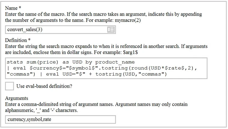Exam SPLK-1002: Question 8 - Image 1
